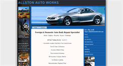 Desktop Screenshot of allstonautoworks.com